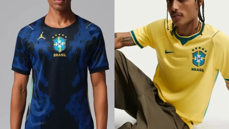 Camisa do Brasil é eleita a 2ª mais bonita da Copa do Mundo de 2026
