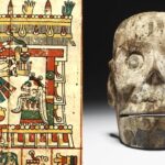 A intrigante Máscara de Mictlantecuhtli, o deus asteca do submundo