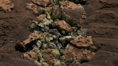 Antigos asteroides podem explicar cristais de enxofre encontrados por Curiosity