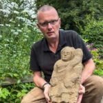 Arqueólogo encontra estátua de 1.600 anos de espírito guardião romano