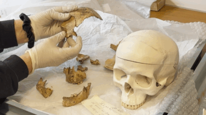 Crânio de criança de 4 mil anos é encontrado em abrigo rochoso na Noruega