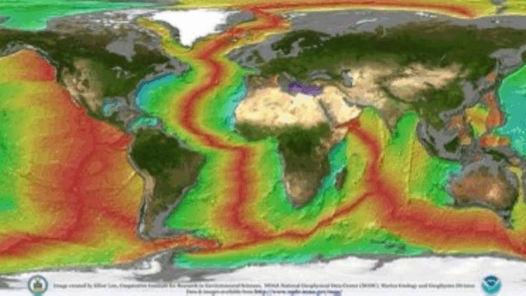 Cientistas registram pela primeira vez a formação de um novo fundo oceânico