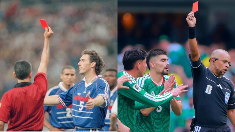 Cartões vermelhos mais que triplicaram desde a última Copa do Mundo