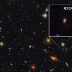 Luz impossível de galáxia que não deveria ser visível é detectada pelo Hubble