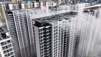 Super ‘ar-condicionado’ ao ar livre viraliza na China