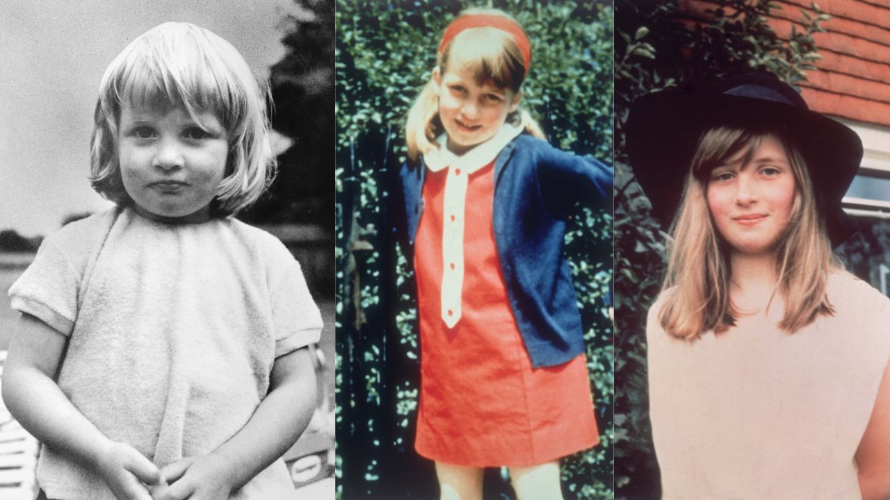 Lady Di infância