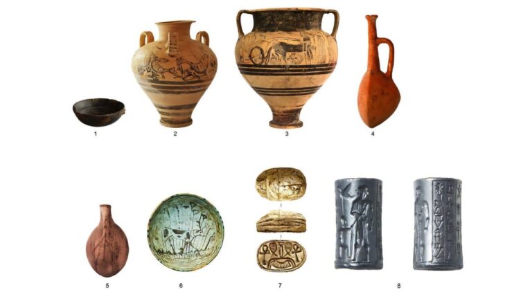 Entenda os vasos de 3.400 anos com traços do Egito, Chipre, Grécia e Oriente Próximo