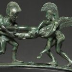 Sono e Morte: a escultura de 2.400 anos que retrata cena da Guerra de Troia