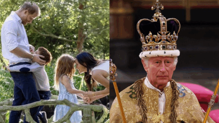 Filhos de Harry crescem sem saber que o avô é o rei da Inglaterra