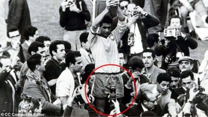 Suposto “celular” em foto da Copa de 1962 alimenta teorias