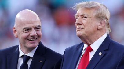 Trump quer Gianni Infantino, presidente da FIFA, no comando da ONU