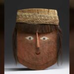 A ‘cabeça falsa’ com cabelo humano e pigmento tóxico de uma múmia de mil anos