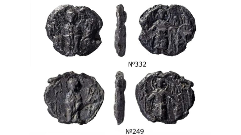 Selos raros revelam poder de princesa medieval russa