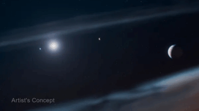 Astrônomos confirmam exoplaneta oculto por 11 anos em sistema estelar próximo