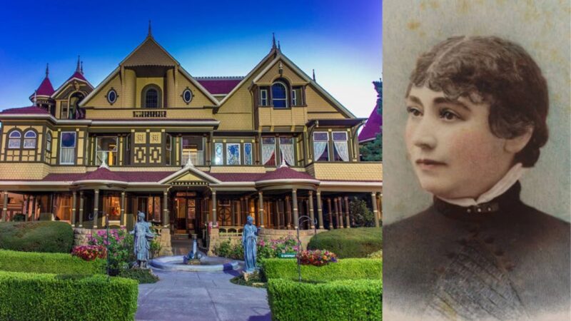 Sarah Winchester mansão capa