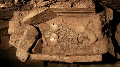 Túmulo de gêmeos de 1.200 anos é encontrado perto de templo na Turquia