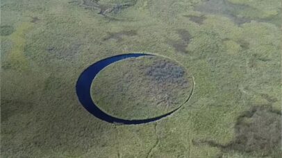 ‘El Ojo’: pequena ilha rara no Rio Paraná gira em torno do próprio eixo