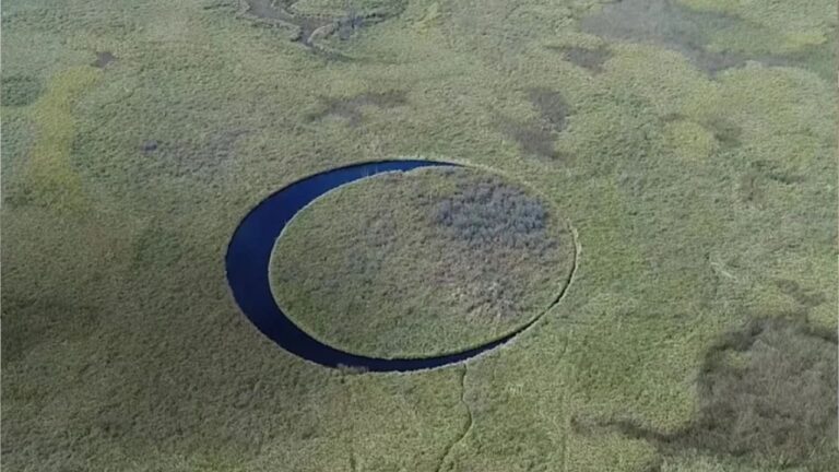 ‘El Ojo’: pequena ilha rara no Rio Paraná gira em torno do próprio eixo