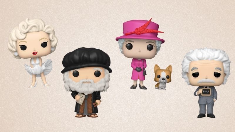 Selecionamos 10 bonecos colecionáveis de personalidades históricas
