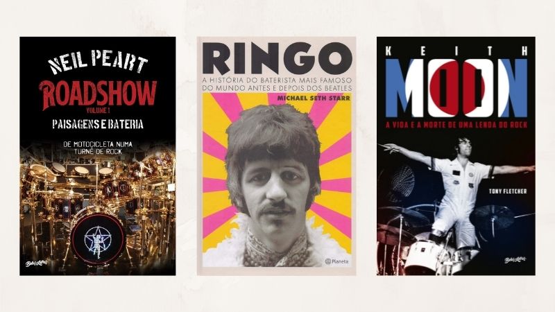 Dia do Baterista: 7 obras que contam a história de grandes nomes da música