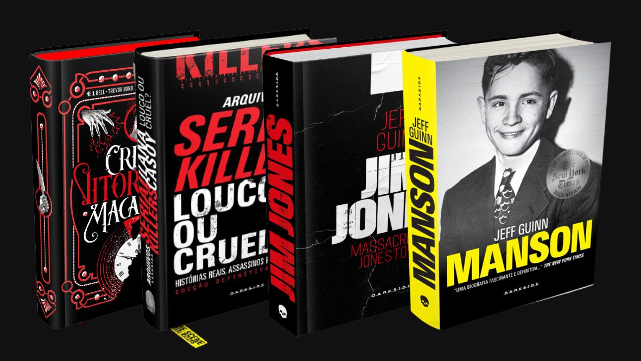 20 livros de crimes reais em oferta na Amazon