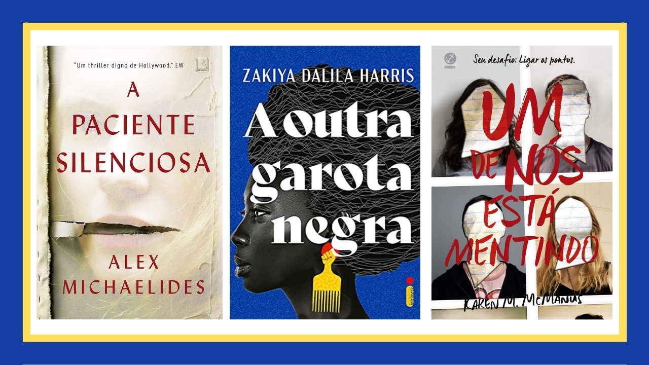 Hora da leitura: indicações incríveis para quem ama mistérios, suspenses e crimes