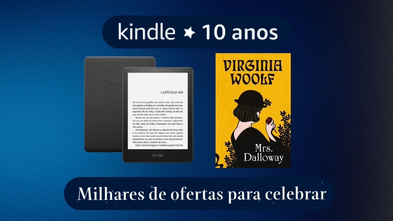 10 anos de Kindle: confira as novidades para comemorar o aniversário do eReader