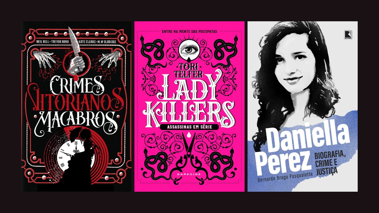 5 livros de Crimes Reais que fazem sucesso entre os leitores