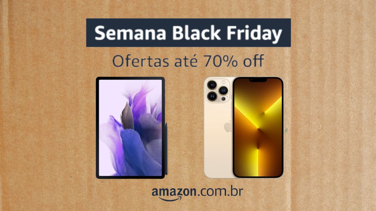 Tablets e Smartphones: 19 modelos em oferta na Black Friday Amazon