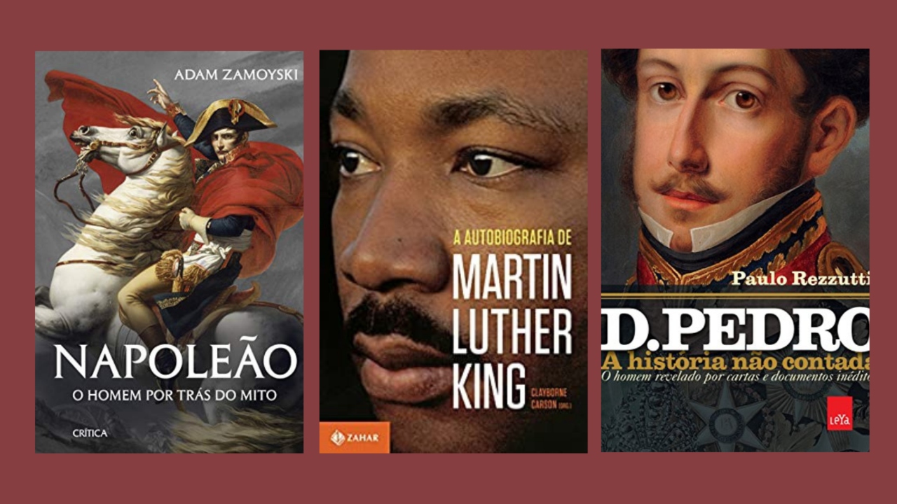 Biografias históricas: 10 obras que não podem faltar na sua estante de livros