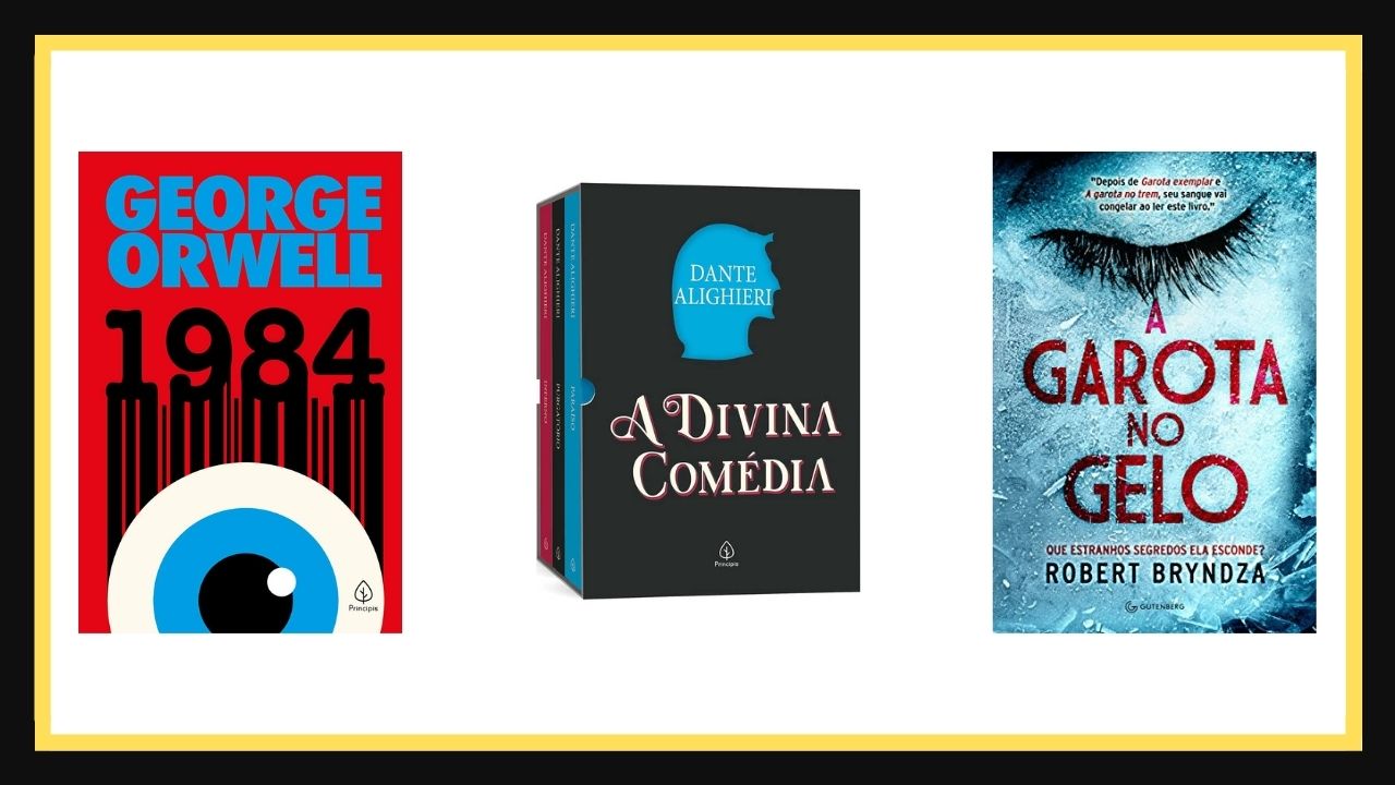 Book Friday: adquira 10 best sellers em ofertas imperdíveis