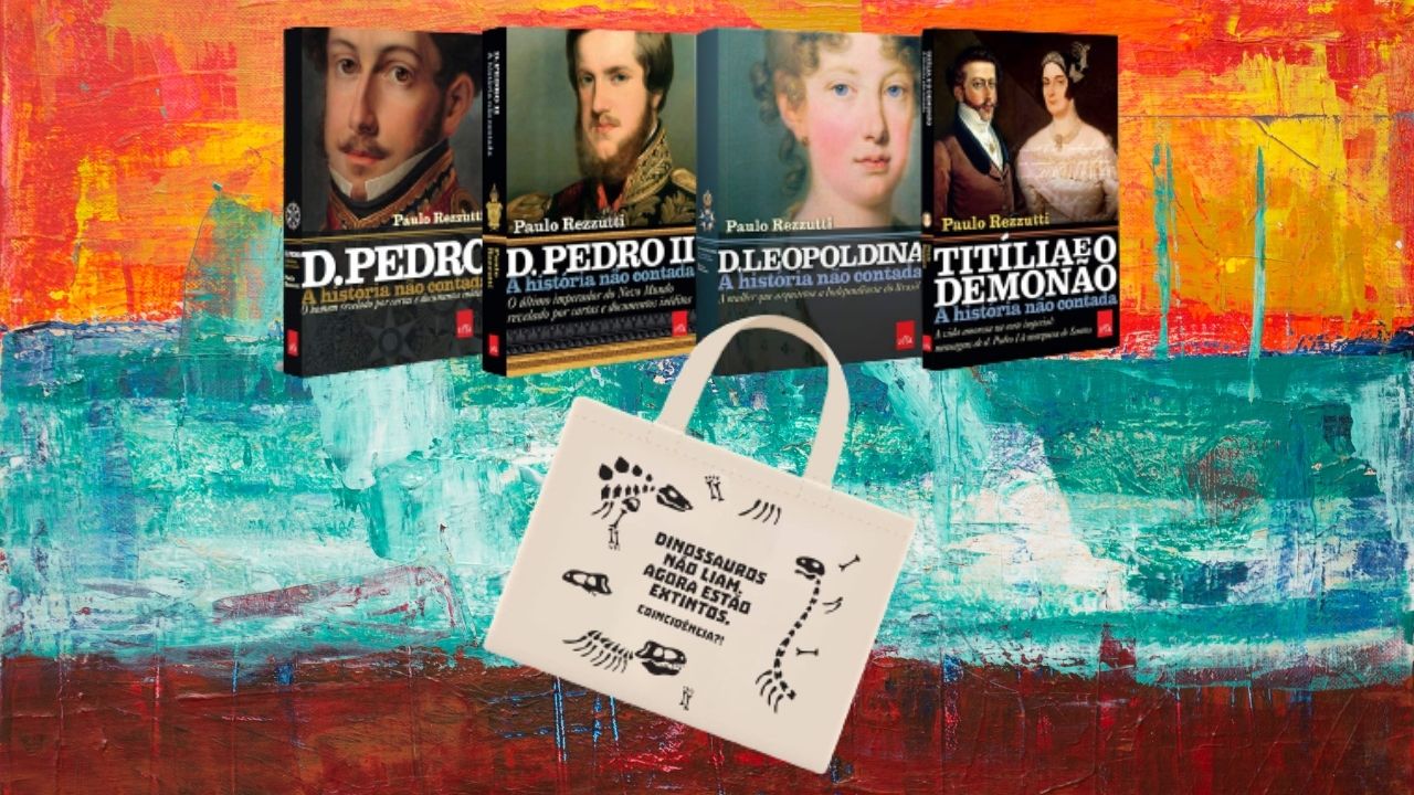 A história não contada: confira o ilustre combo com quatro livros sobre a família imperial brasileira
