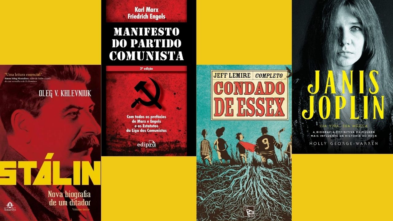 De biografias a clássicos: 12 livros de diferentes gêneros literários em oferta