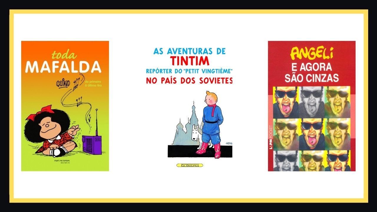Confira os livros com as coleções divertidas de tirinhas e charges para você adicionar em sua leitura