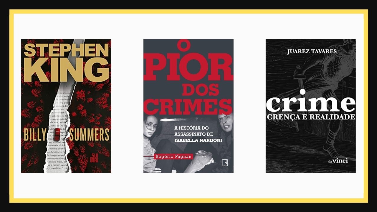Crimes: leia suas obras favoritas através de seu Kindle