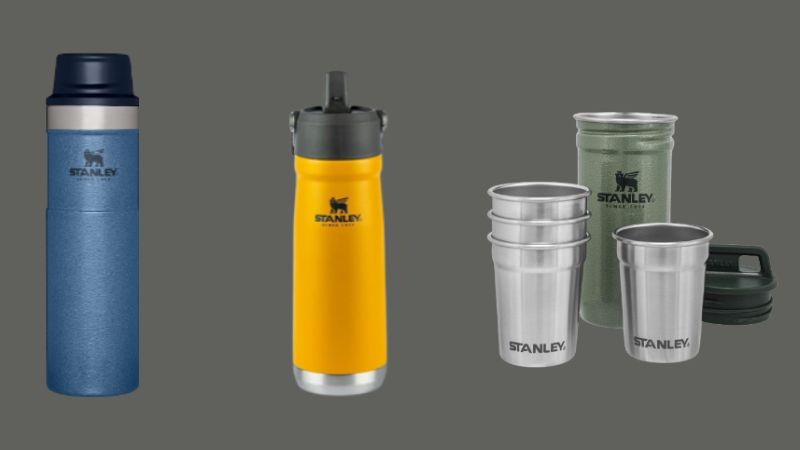 Fizemos uma seleção de 8 produtos Stanley disponíveis por preços incríveis durante a Black Friday