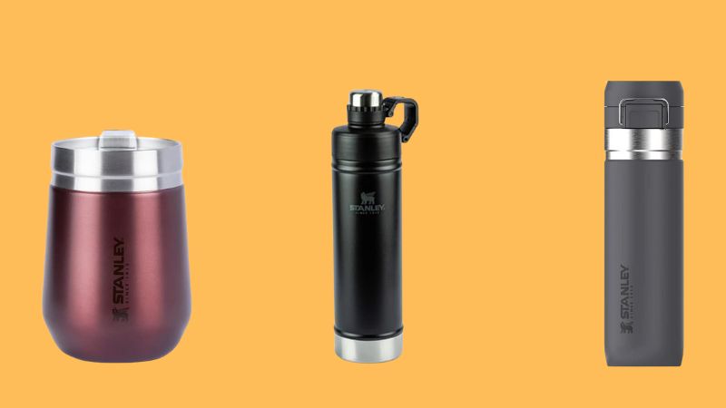 Garrafas e canecas: confira 7 modelos Stanley para adquirir por bons preços
