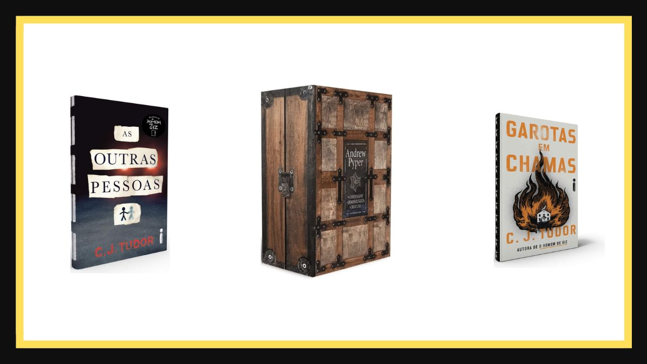 Guia de presentes: confira 8 livros de suspense em oferta