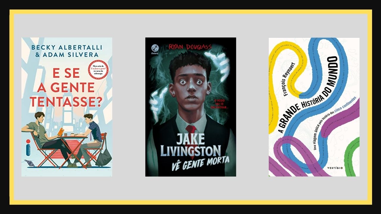 História, suspense e mais: 7 livros de gêneros variados perfeitos para sua biblioteca