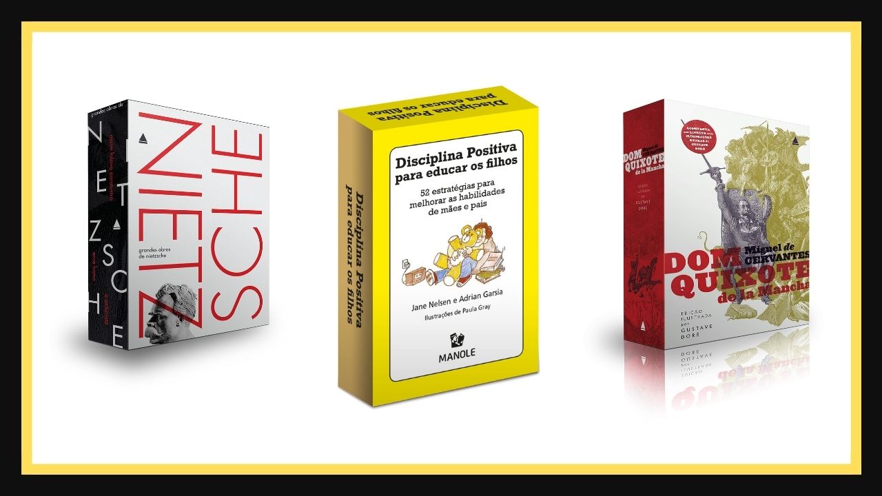 Hora da leitura: 10 boxes de livros são ideais para presente de Dia dos Pais
