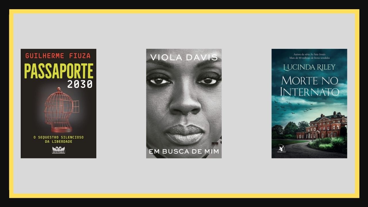 Hora da leitura: confira os 10 lançamentos mais vendidos