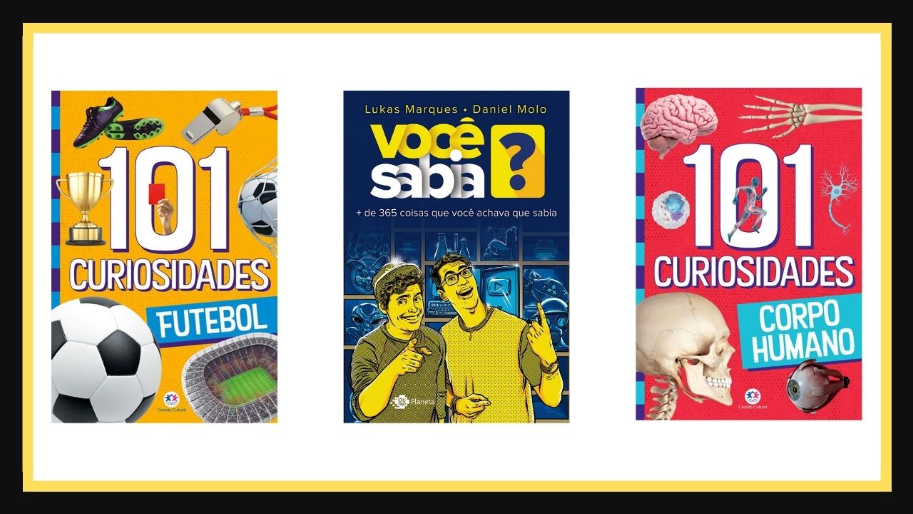 Hora da leitura: conheça os livros sobre curiosidades para você se divertir e aprender