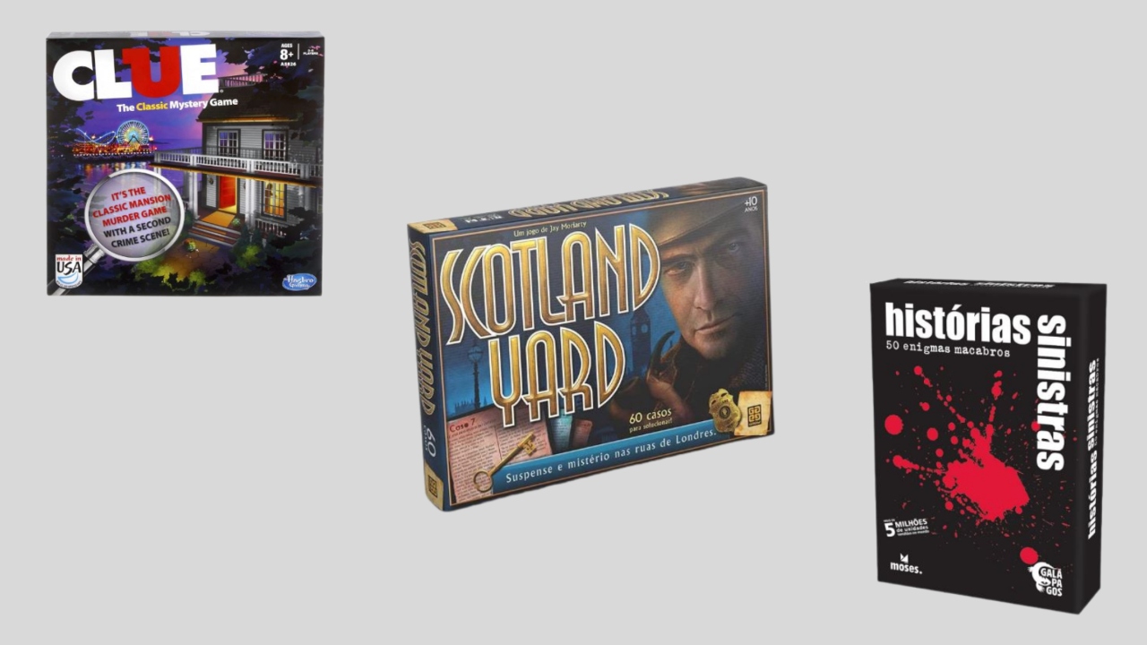 De Histórias Sinistras a Scotland Yard: 7 jogos com mistérios para desvendar