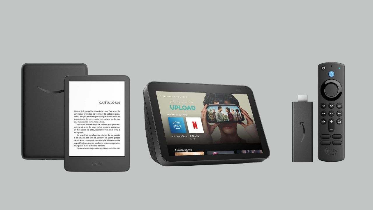 Kindle, Fire TV Stick e mais: 10 dispositivos Amazon com descontos especiais durante o Prime Day