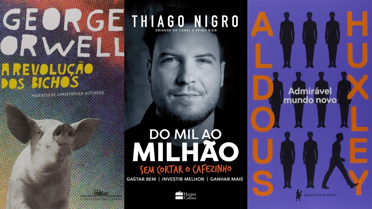 15 livros de diferentes gêneros literários por até R$ 20 na Amazon