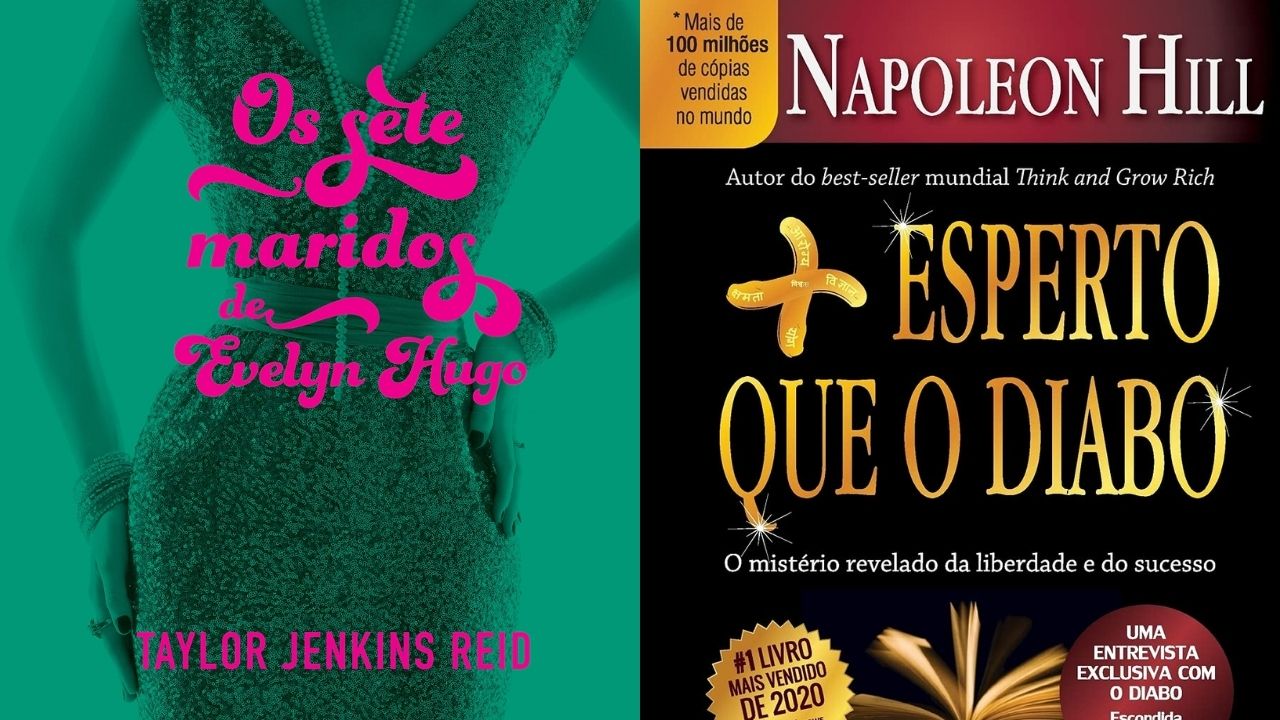 De ‘Os sete maridos de Evelyn Hugo’ a ‘Mais esperto que o Diabo’: 15 livros mais vendidos