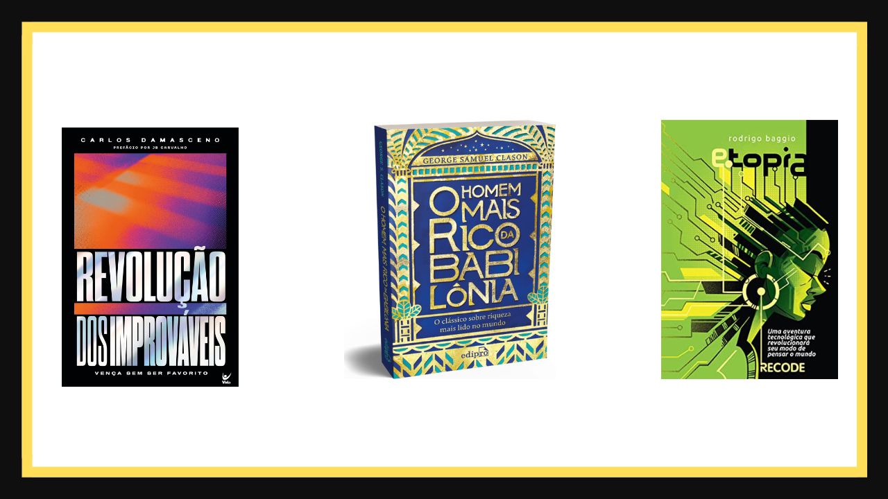 Hora da leitura: conheça 8 livros que vão te inspirar