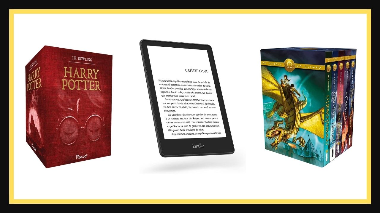 Livros e Kindles: 10 ofertas espetaculares que vão te impressionar nessa Black Friday