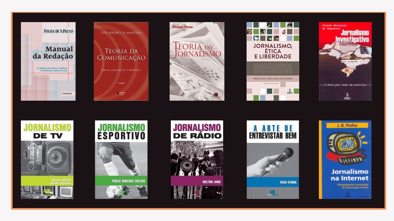 10 livros que todo estudante de jornalismo deveria ler