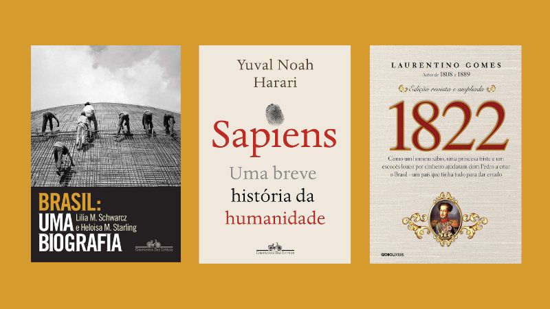 Mega Oferta: 8 excelentes livros de temática histórica em oferta